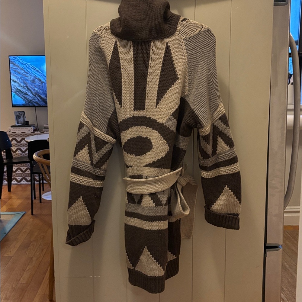 Maxmara Patterned Knit Cardigan - image 2